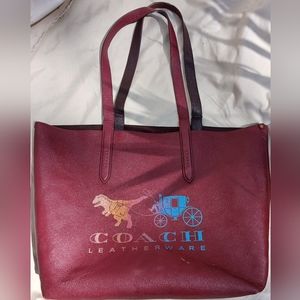 Coach Rainbow Rexy and Carriage Highland Tote